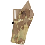 Model 6390RDS ALS Mid-Ride Level I Retention Duty Holster for Sig Sauer P320 RX 9C w/ Light