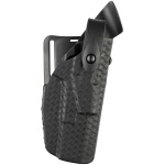 Model 7280 7TS SLS Mid-Ride, Level II Retention Duty Holster for Glock 19 w/ Compact Light