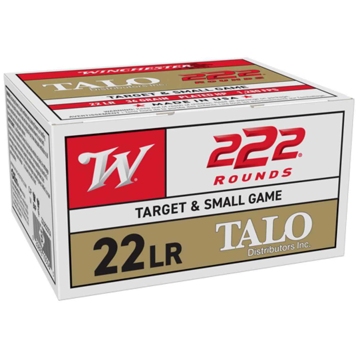 A22lr222ta_1. Jpg - winchester 22lr 36gr lead-hp - 222rd 10bx/cs - a22lr222ta 1