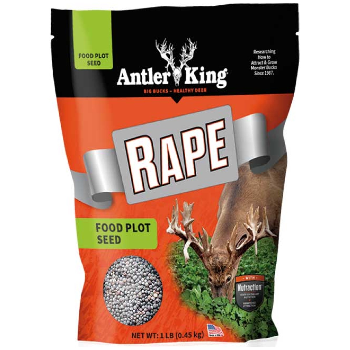 Antler king rape 1# bag - annual 1/4 acre - image 1