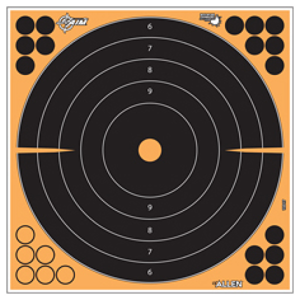 ALLEN EZ AIM 12" BULLSEYE 5PK