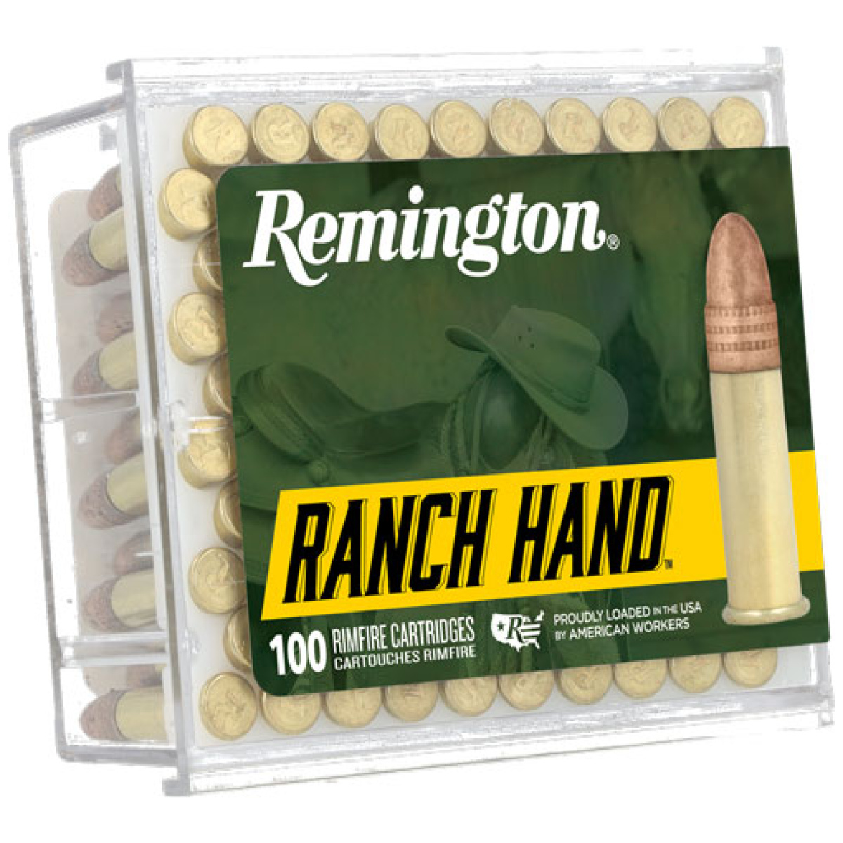 Arh22rn. Jpg - remington ranch hand 22lr 42gr - plated rn 100rd 50bx/cs - arh22rn