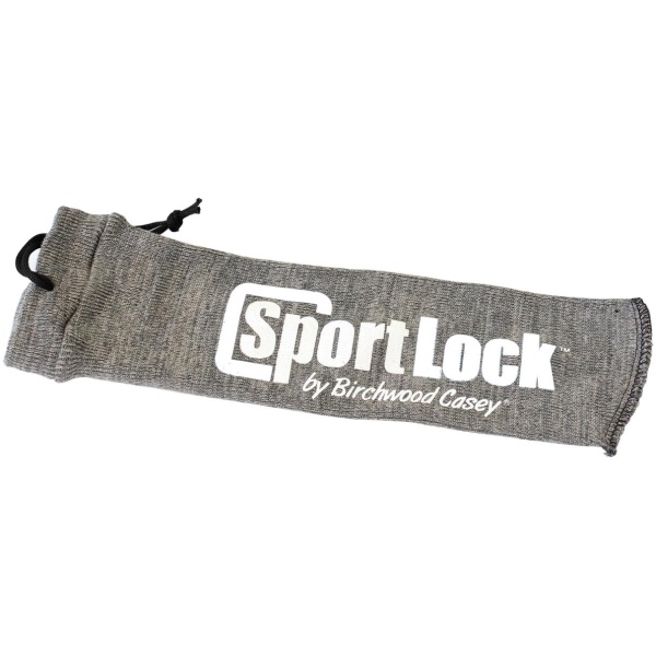 Birchwood Casey Silicone Gun Sleeve Handgun - Grey 3.8 x 15.0