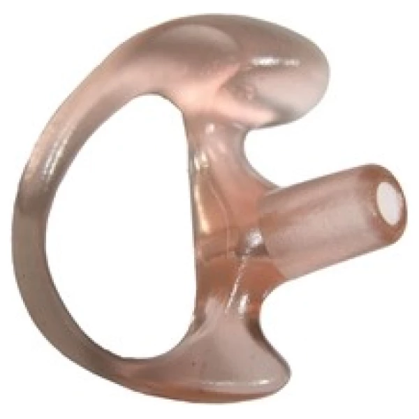 Medium right and left semi custom earmold.