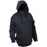 Shield Hooded Job Shirt-Midnight Navy