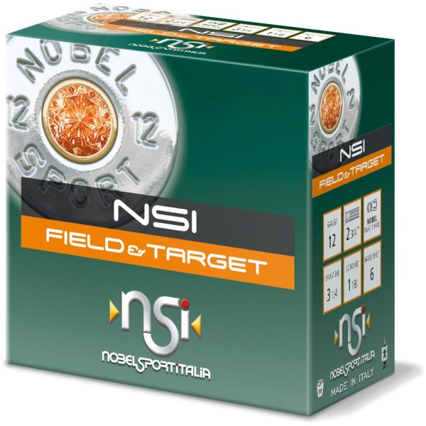 Nobel Sport Field & Target Shotshells 16 ga 2-3/4" 1-1/16 oz 1330 fps #6 25/ct