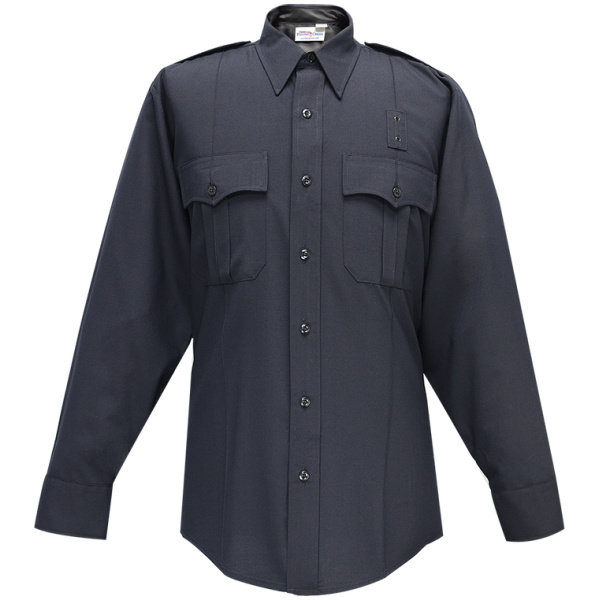 Justice Long Sleeve Shirt w/ Zipper - LAPD Navy