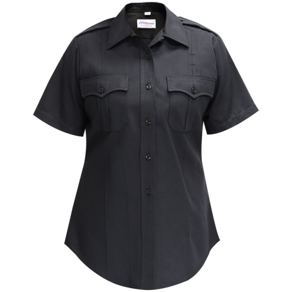 Deluxe Tropical Women's Short Sleeve Shirt w/ Traditional Collar
