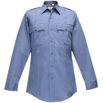 Duro Poplin Long Sleeve Shirt w/ Sewn-In Creases