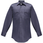 Duro Poplin Long Sleeve Shirt w/ Sewn-In Creases
