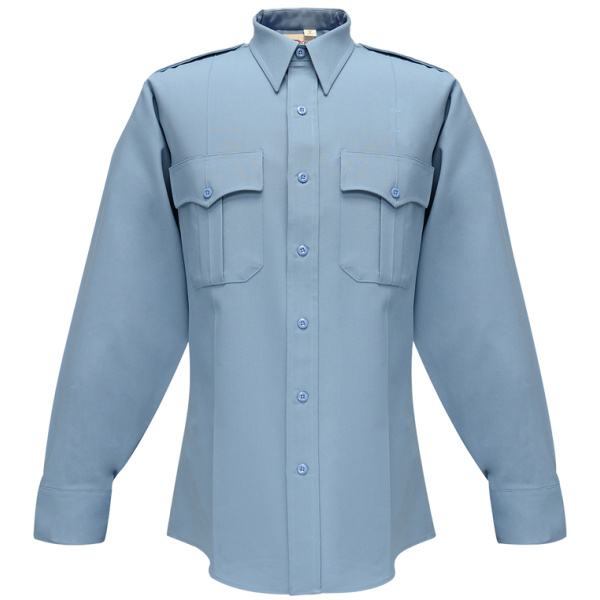Deluxe Tropical Long Sleeve Shirt w/ Pleated Pockets