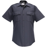 Deluxe Tropical Short Sleeve Shirt w/ Convertible Sport Collar
