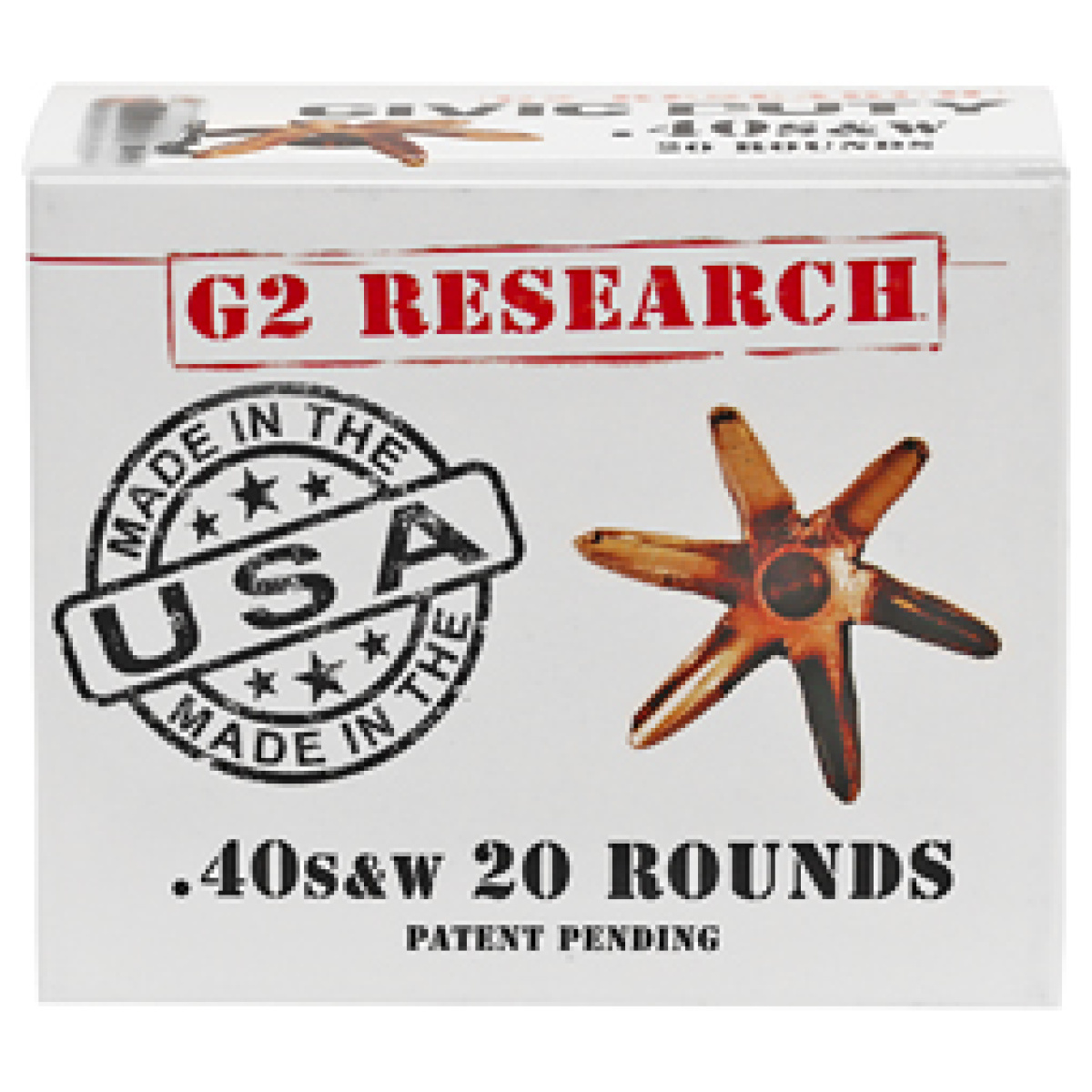 G2r civic duty 40s&w 122gr 20/500 - image 1