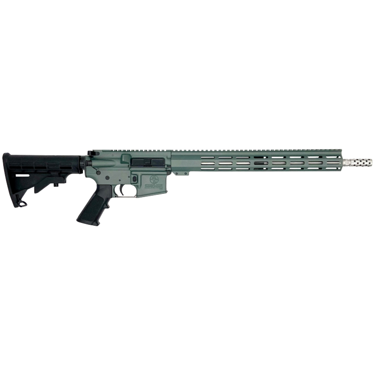G223cgrn. Jpg - glfa ar15 rifle 223 wylde - 16" s/s bbl charcoal green - g223cgrn