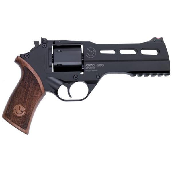 CHIAPPA RHINO 50DS 357MAG - 5" ADJ. SIGHT BLACK/WALNUT