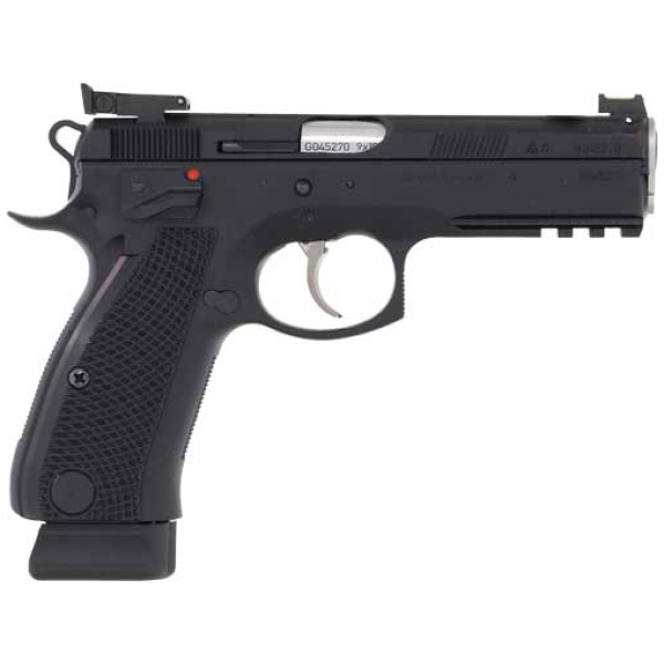 CZ CUSTOM SP-01 SHADOW ACCU 23 - 9MM FS 19-SHOT BLACK FINISH