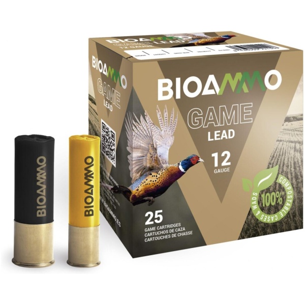 BioAmmo Clay Lead Shotshells 20 ga 2-3/4" 1 oz 1220 fps #7.5 25/ct