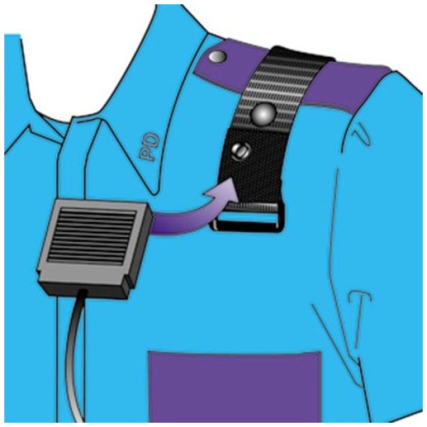 Epaulet Microphone Holder