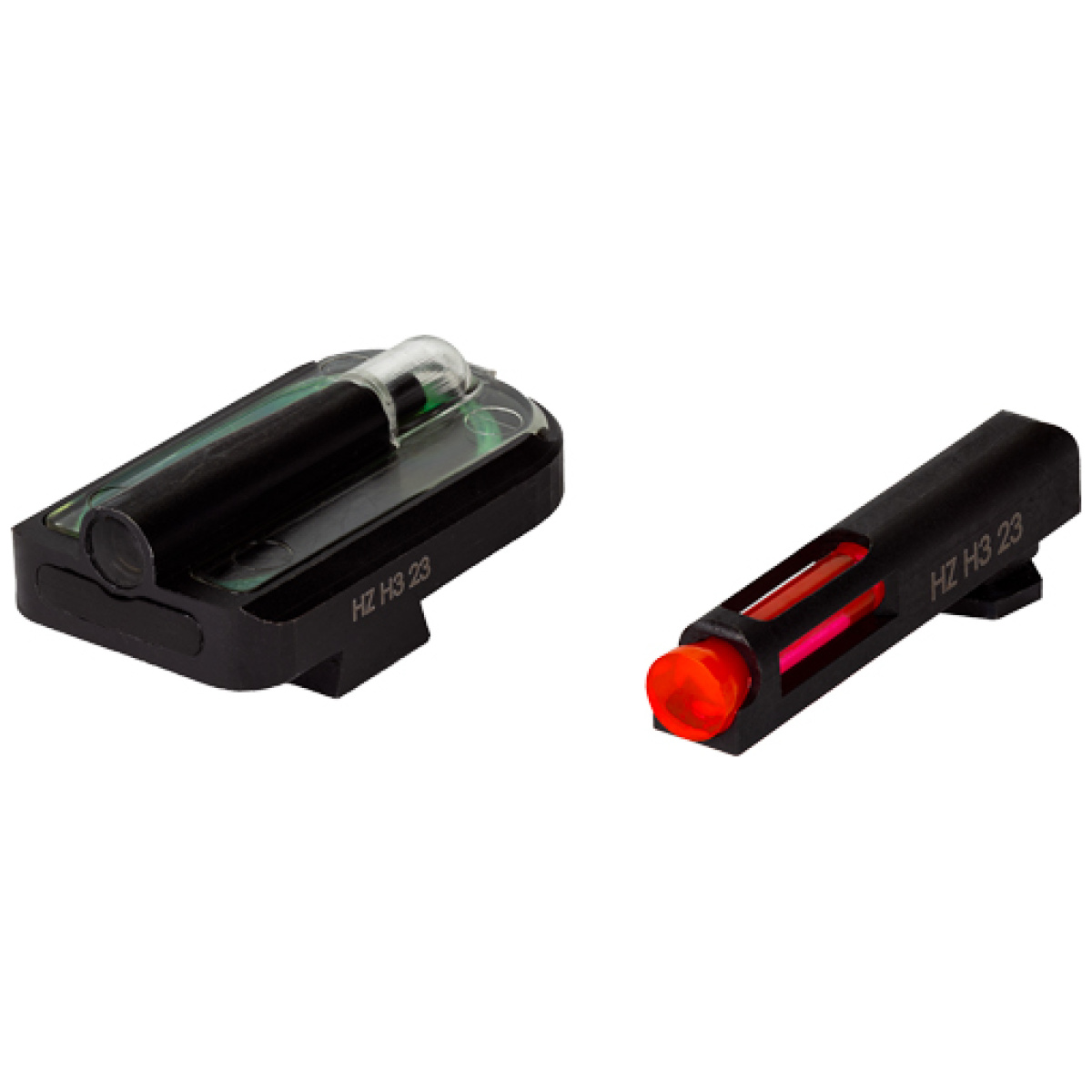 Glfd21. Jpg - hiviz fasdot h3 red front/grn - rear for glock 9mm/40/. 357 set - glfd21