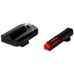 HIVIZ FASDOT H3 RED FRONT/GRN - REAR FOR GLOCK 9MM/40/.357 SET