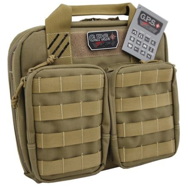 Tactical Double + 2 Pistol Case