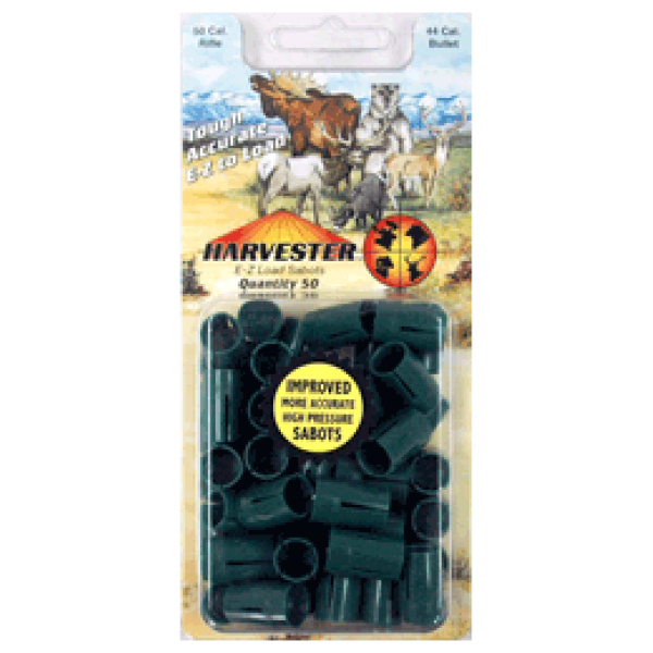 HARVESTER SABOT ONLY 50CAL FOR - 44CAL BULLETS 50-PACK