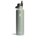 Standard Mouth 24oz Insulated Water Bottle w/ Flex Straw