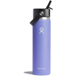 Wide Mouth Insulated Water Bottle w/ Flex Straw Cap