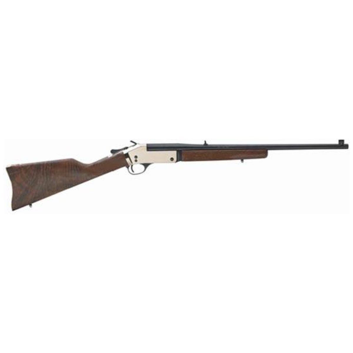 Hlh015b357. Jpg - henry brass single shot 357 mag/38 special rifle 1rd magazine 22" barrel walnut - hlh015b357
