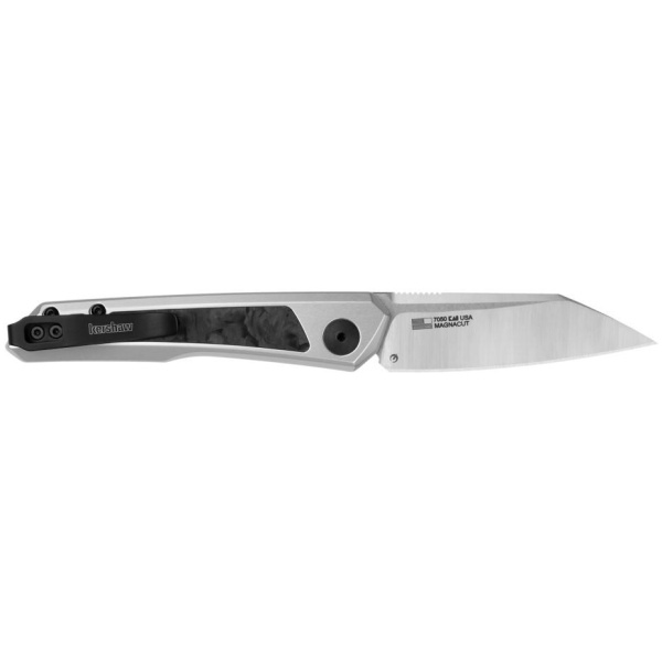 Kershaw Launch 20 Automatic Folding Knife 3" Reverse Tanto Blade Silver and Black
