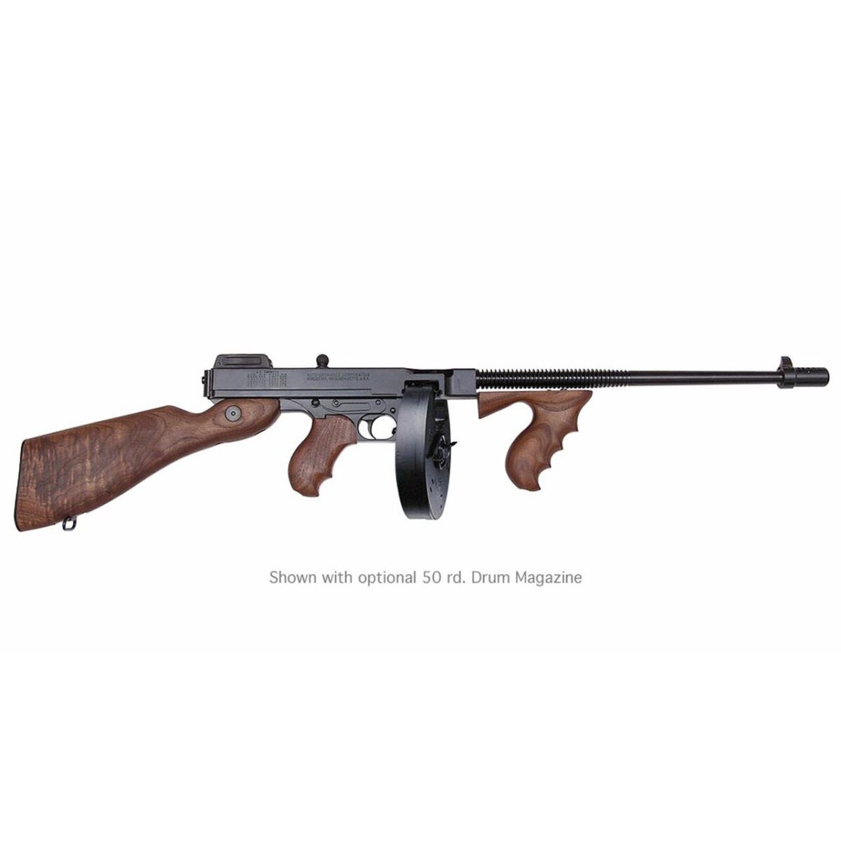 Kzt1d1. Jpg - auto ordnance thompson 1927a-1 deluxe carbine. 45 auto 10rd drum magazine 16. 5" barrel - kzt1d1