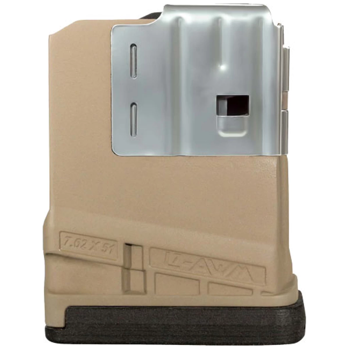 Lancer magazine l7awm sr-25 - 7. 62x51 10rd opaque fde - image 1
