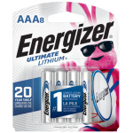 ENERGIZER ULTIMATE LITHIUM - BATTERIES AAA 8-PACK