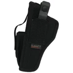 michaels 7000 hip holster #5 - ambidextrous black nylon