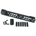 MANTICORE TRANSFORMER RAIL - 15" GEN II BLACK FOR AR-15