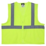 Class 2 Mesh Lime Safety Vest