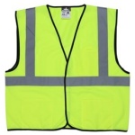 Class 2 Solid Lime Safety Vest