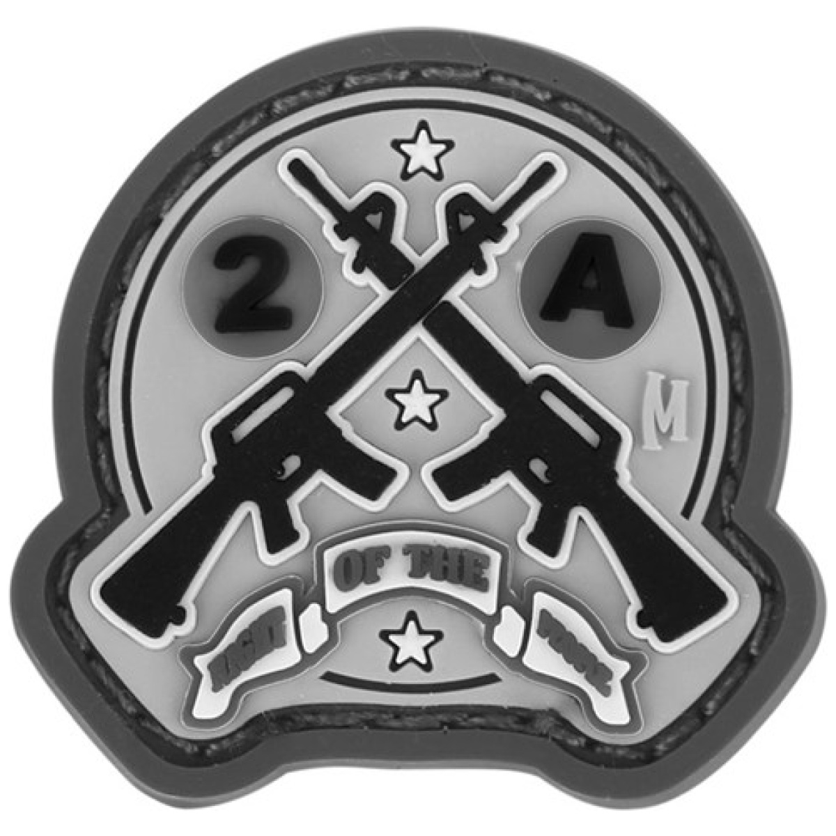 Mxp-pvcpatch-ar2as. Jpg - ar15 2a morale patch - mxp pvcpatch ar2as