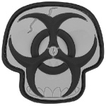 Biohazard Skull Morale Patch