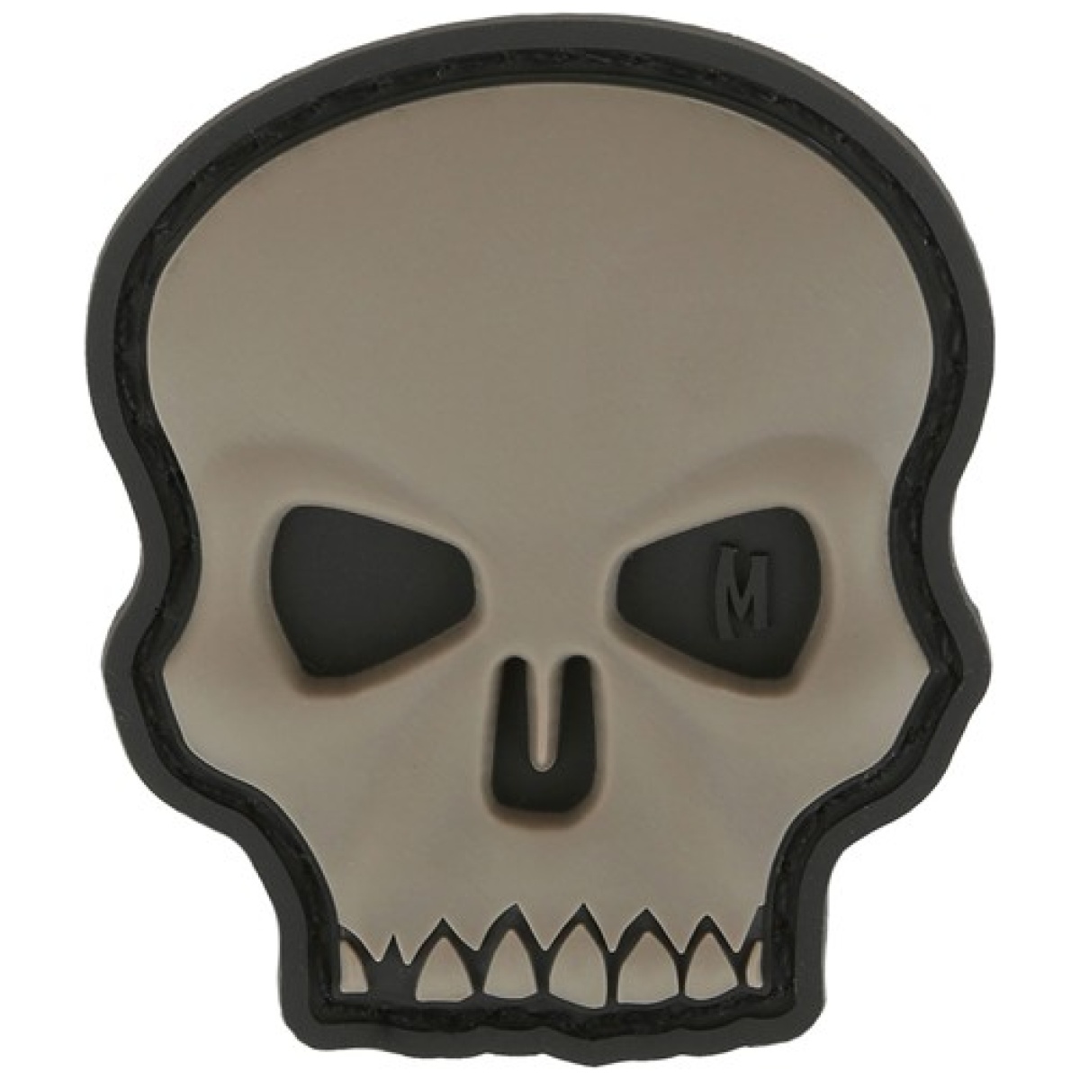 Mxp-pvcpatch-hisks. Jpg - hi relief skull morale patch - mxp pvcpatch hisks
