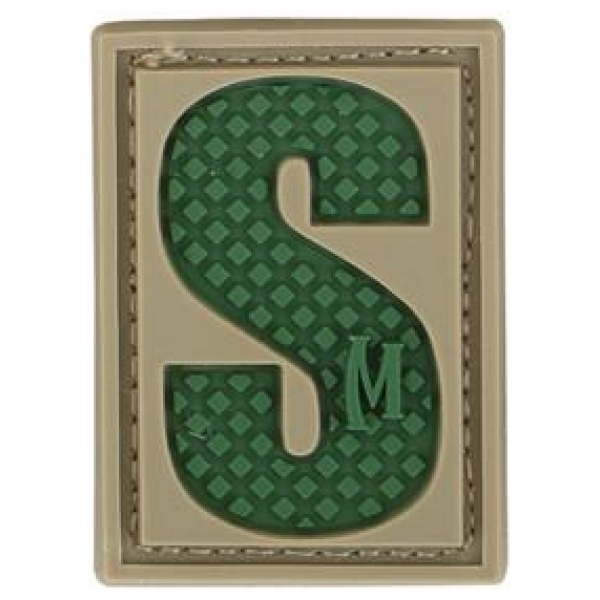Letter S Morale Patch
