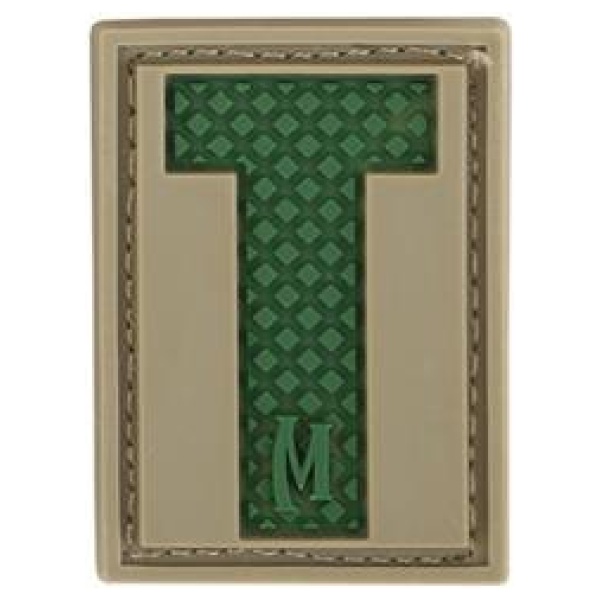 Letter T Morale Patch