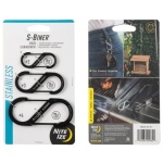 S-Biner Stainless Steel Dual Carabiner - 3 Pack