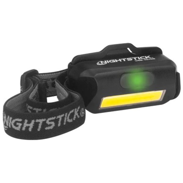 Multi-Flood USB Headlamp w/ Brim Clip & Strap - LiPo Battery