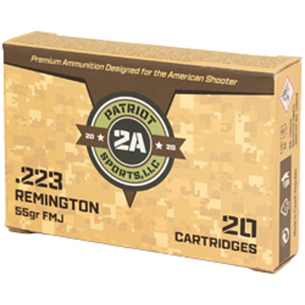 Pat-p223055fcs. Jpg -. 223 rem 55gr fmj - pat p223055fcs