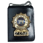 Recessed Badge Holder w/ Chain