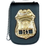 Universal Badge & ID Holder w/ Chain - 2.50''x3.25''