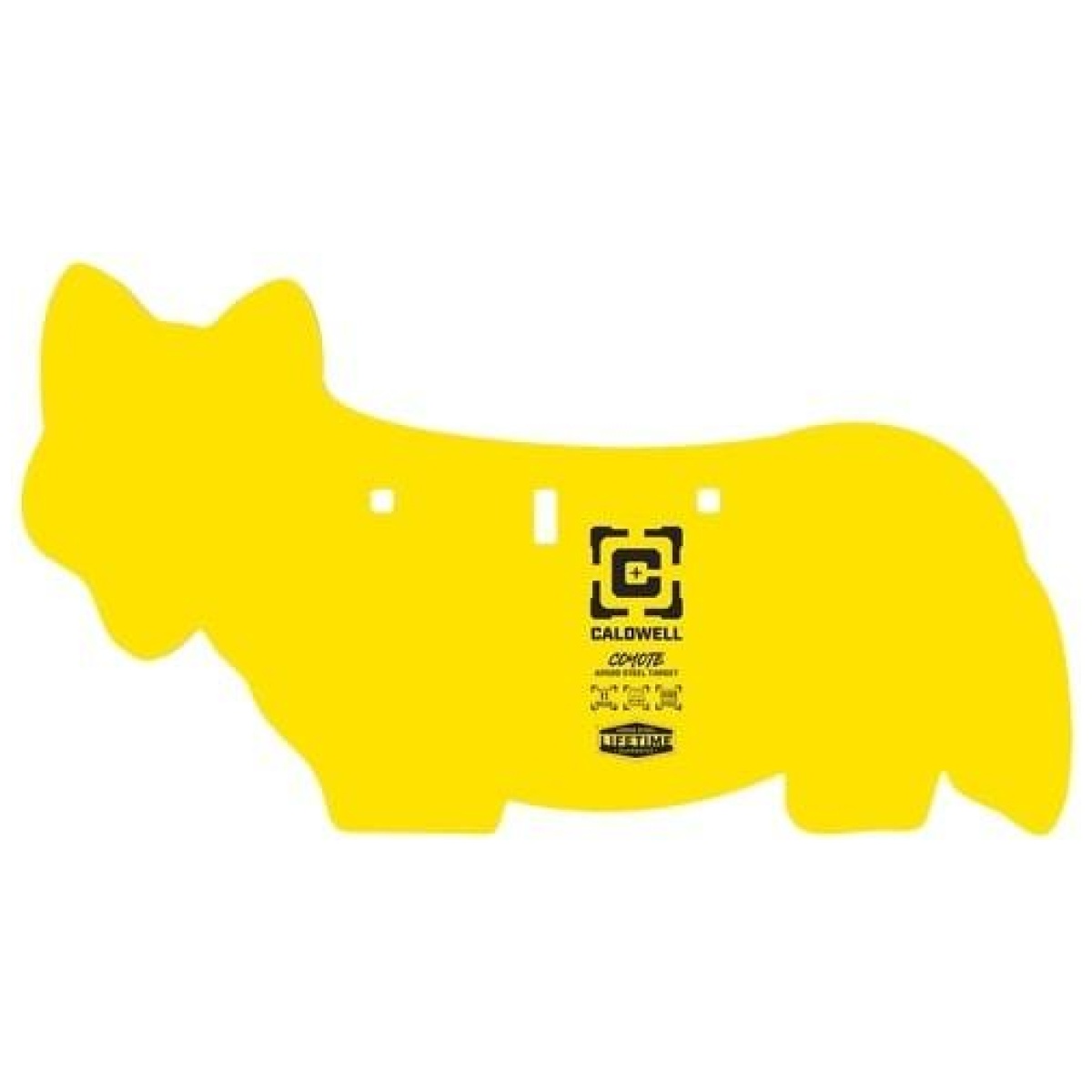 Ph4001073-1. Jpg - caldwell ar500 coyote steel hanging target yellow - ph4001073 1