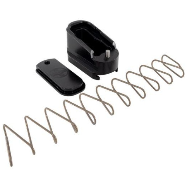 Shield Arms Handgun Magazine Extension +2 for Glock 43 Black