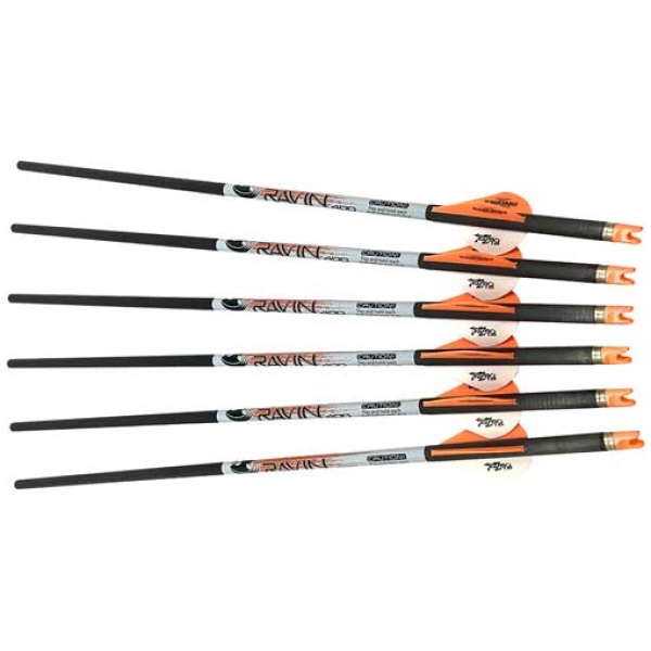 RAVIN XBOW ARROW PREMIUM - CARBON W/2" VANE .001" 6PK
